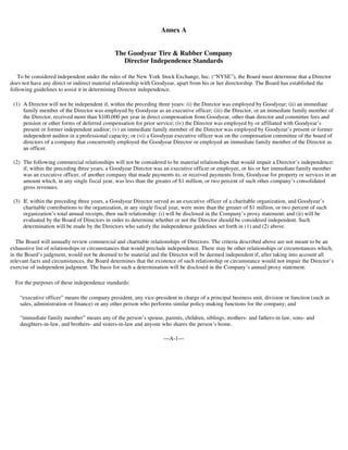 goodyear Proxy Statement 2004