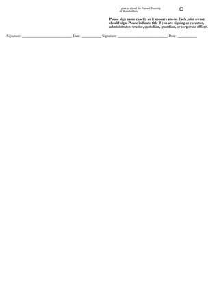 goodyear Proxy Statement 2004