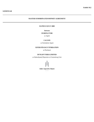 goodyear 10Q Reports 2Q'08 10-Q