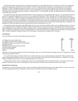 goodyear 10Q Reports3Q'05 10-Q