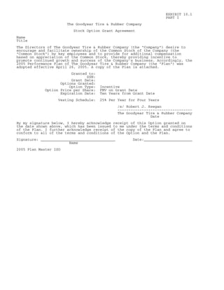 goodyear 10Q Reports3Q'05 10-Q