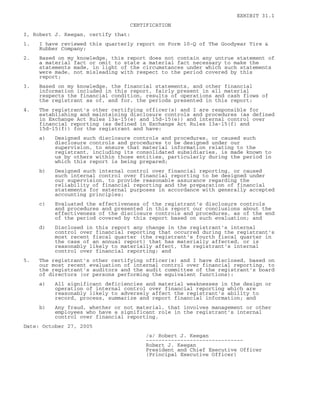 goodyear 10Q Reports3Q'05 10-Q