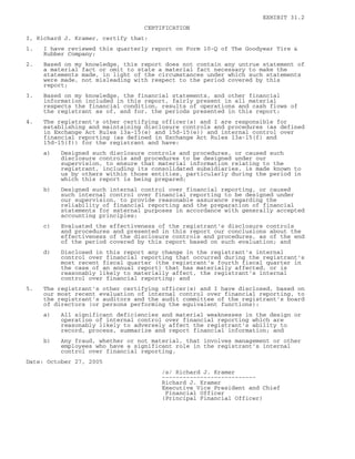 goodyear 10Q Reports3Q'05 10-Q