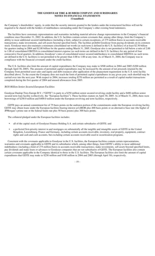 goodyear 10Q Reports1Q'04 10-Q/A