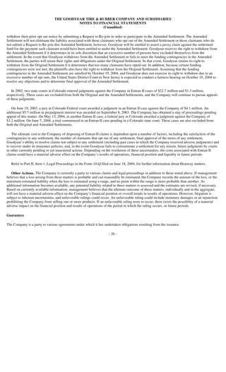 goodyear 10Q Reports1Q'04 10-Q/A