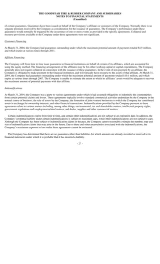 goodyear 10Q Reports1Q'04 10-Q/A