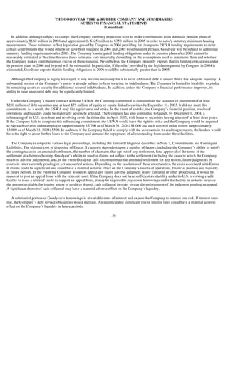 goodyear 10Q Reports1Q'04 10-Q/A