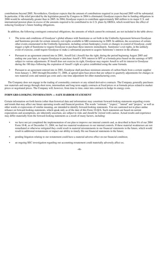 goodyear 10Q Reports1Q'04 10-Q/A