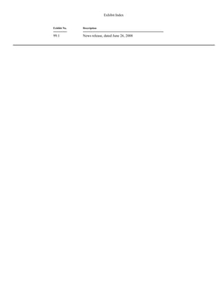 goodyear 8K Reports 06/26/08