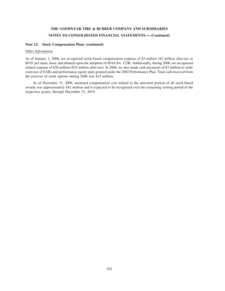 goodyear 10K Reports 2006