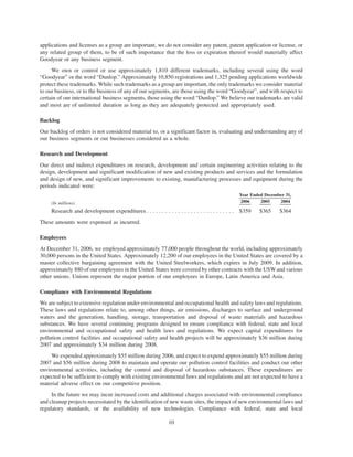 goodyear 10K Reports 2006