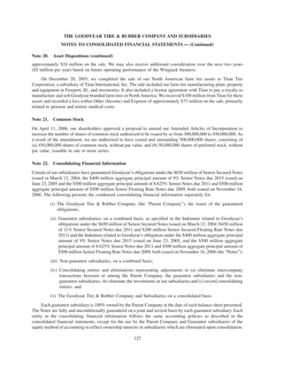 goodyear 10K Reports 2006