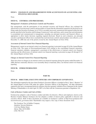 goodyear 10K Reports 2006