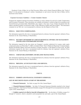 goodyear 10K Reports 2006