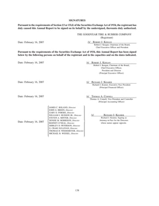 goodyear 10K Reports 2006