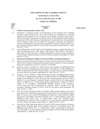 goodyear 10K Reports 2006