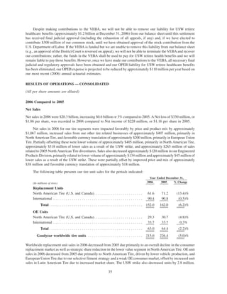 goodyear 10K Reports 2006