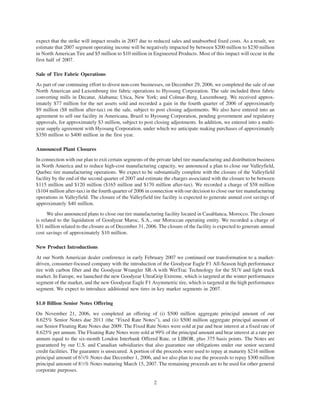 goodyear 10K Reports 2006