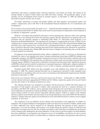 goodyear 10K Reports 2006