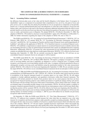 goodyear 10K Reports 2006