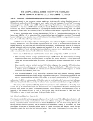 goodyear 10K Reports 2006