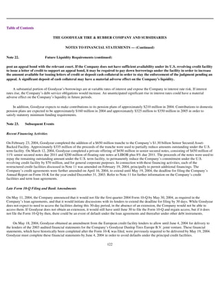 goodyear 10K Reports 2003