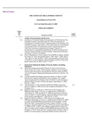 goodyear 10K Reports 2003