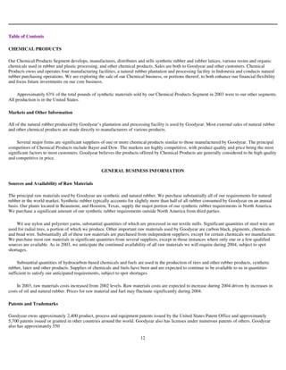 goodyear 10K Reports 2003