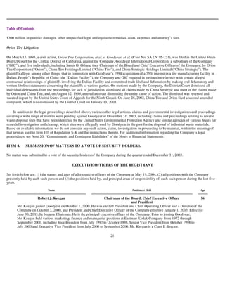 goodyear 10K Reports 2003