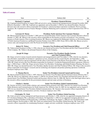 goodyear 10K Reports 2003