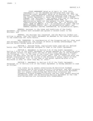 goodyear 10K Reports 2003