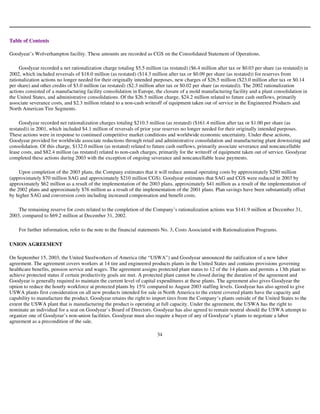 goodyear 10K Reports 2003