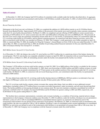 goodyear 10K Reports 2003