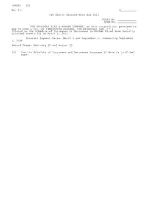 goodyear 10K Reports 2003