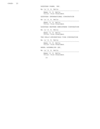 goodyear 10K Reports 2003