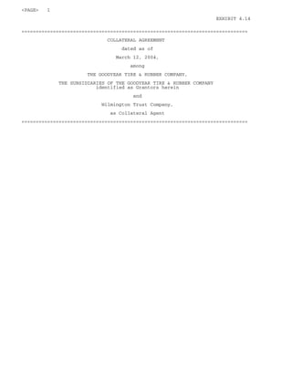 goodyear 10K Reports 2003