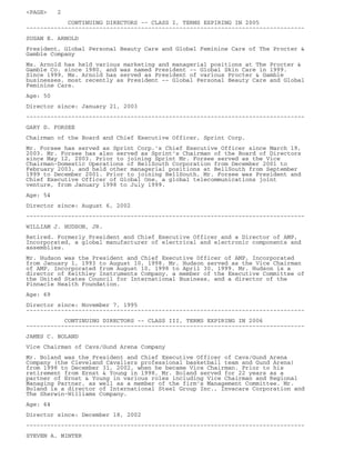 goodyear 10K Reports 2003