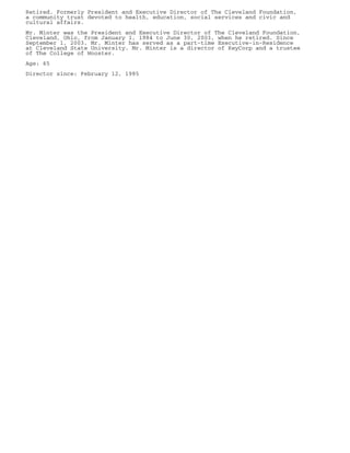 goodyear 10K Reports 2003