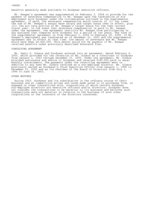 goodyear 10K Reports 2003