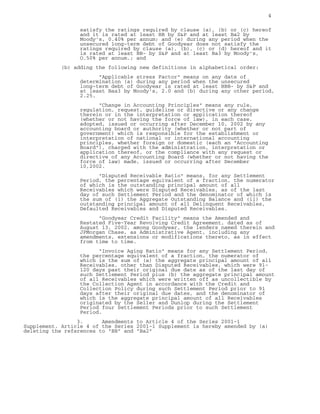 goodyear 10K Reports 2001