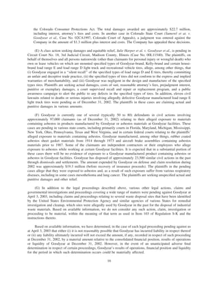 goodyear 10K Reports 2001