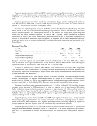 goodyear 10K Reports 2001