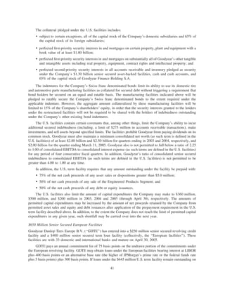 goodyear 10K Reports 2001