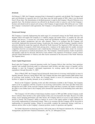 goodyear 10K Reports 2001