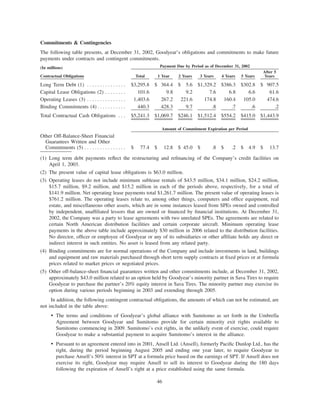 goodyear 10K Reports 2001