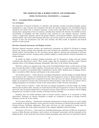 goodyear 10K Reports 2001