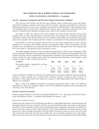 goodyear 10K Reports 2001