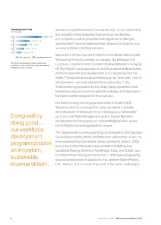 manpower annual reports 2008