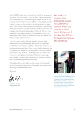 manpower annual reports 2008