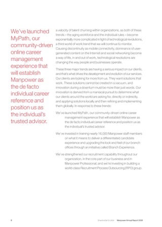 manpower annual reports 2008